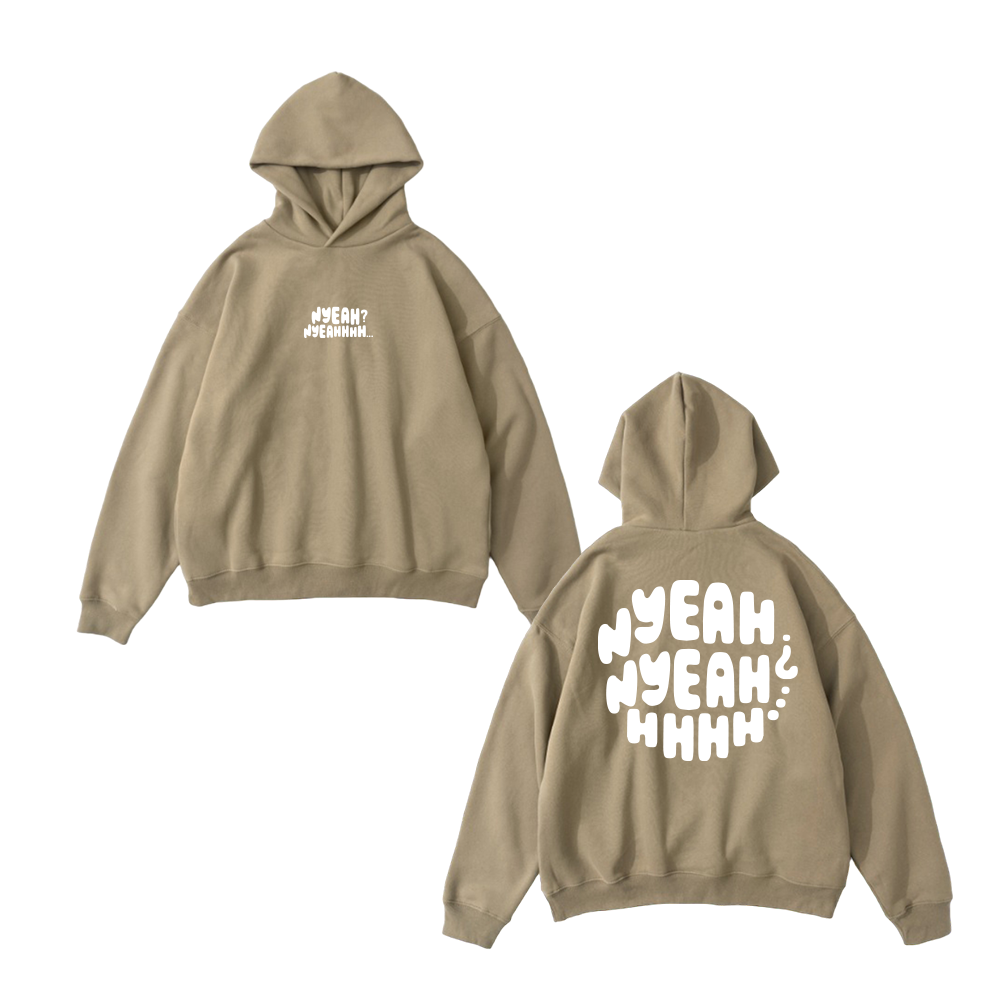 NYEAH HOODIE (KHAKI)