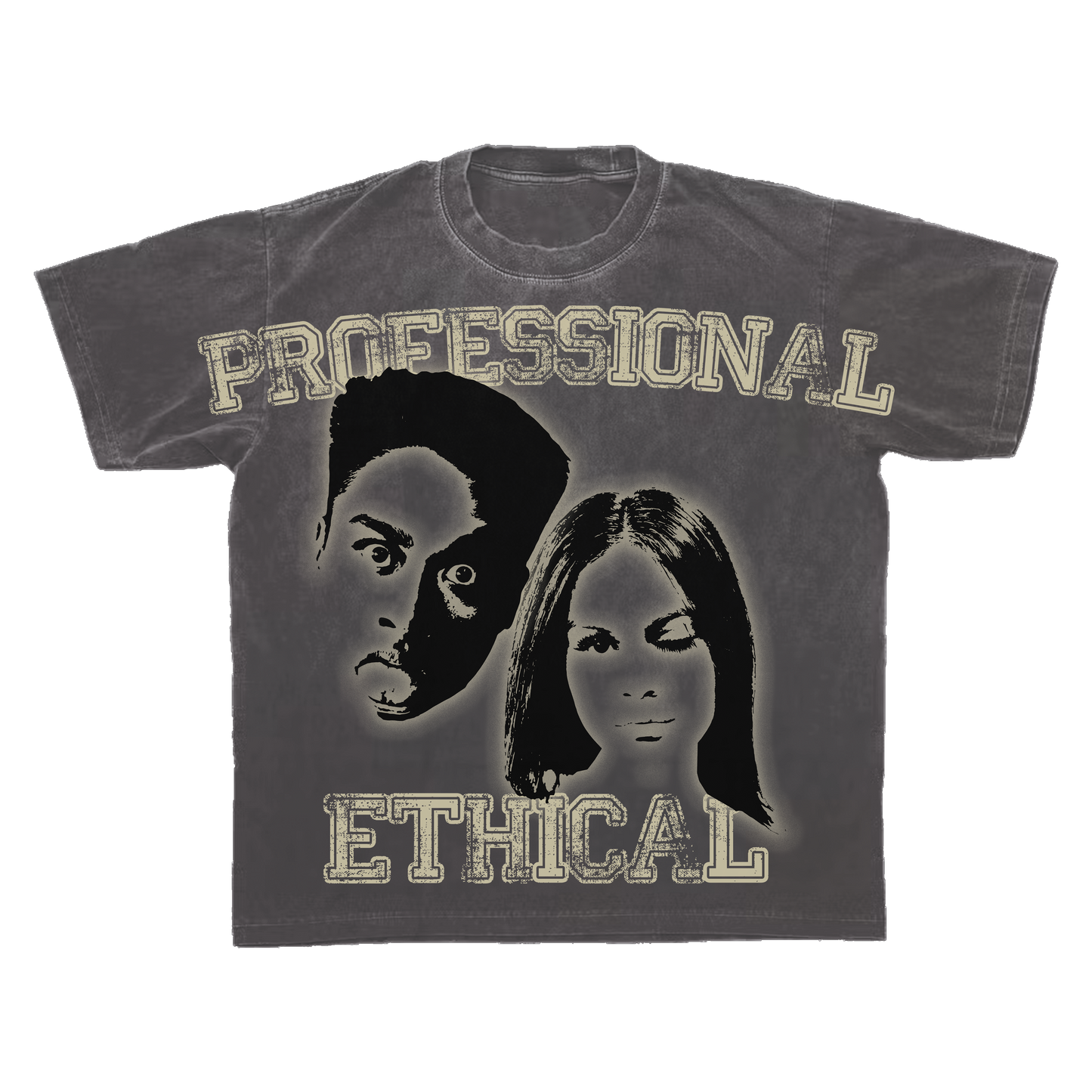 PROFESSIONAL & ETHICAL GRAPHIC TEE (GREY)